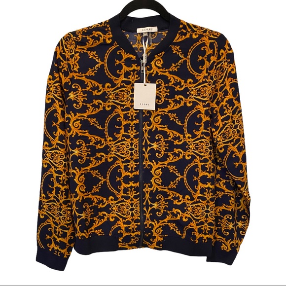 Sioni zip up long sleeve size medium - Picture 1 of 8